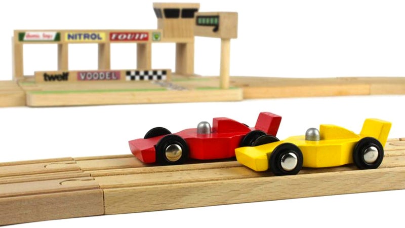  Your Kid's Wooden Train Set To A Formula 1 Circuit Gizmodo Australia