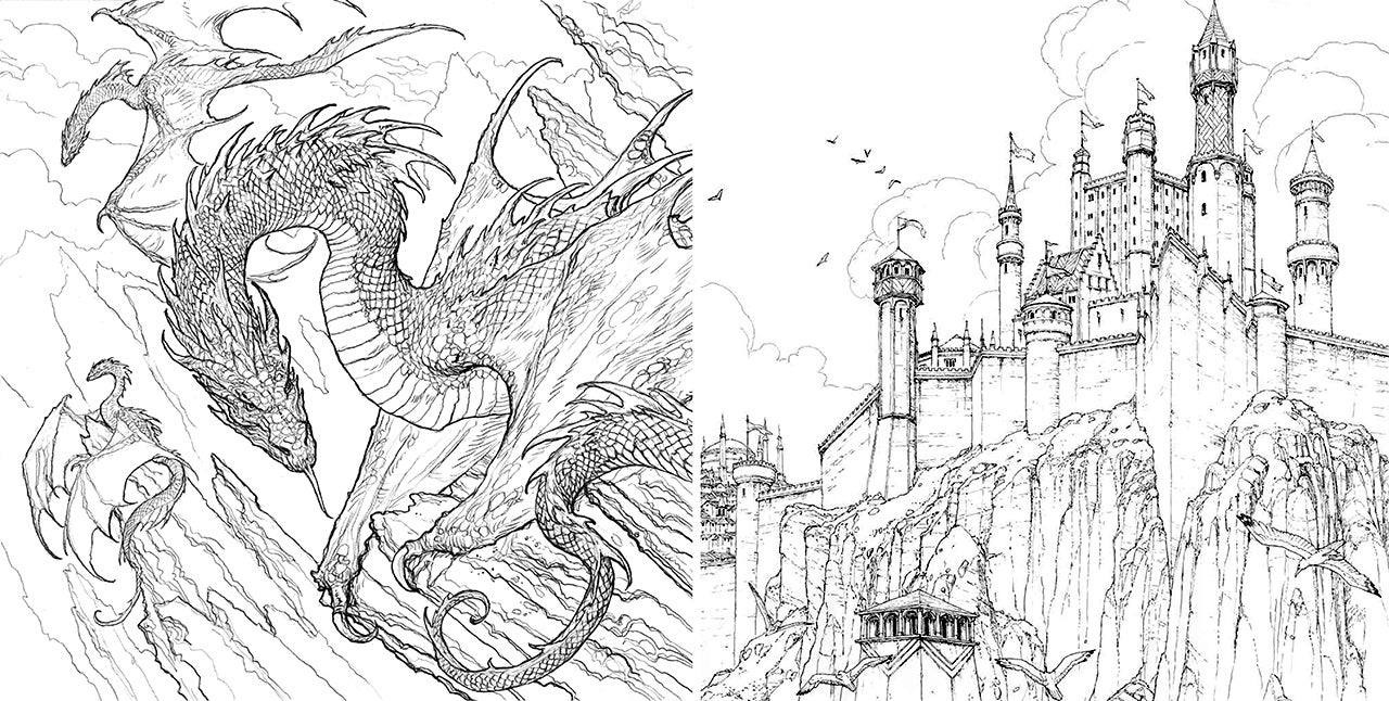 Download The Official Game Of Thrones Colouring Book Really Isn't ...