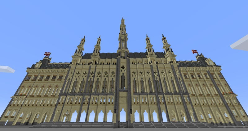 Fans Are Making A 1:1 Scale Minecraft Version of Vienna