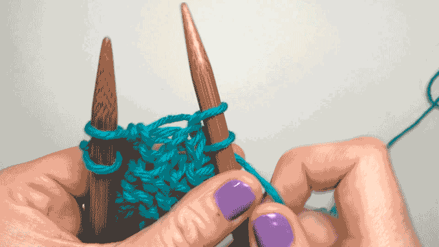 Learn How to Knit in Eight Easy GIFs