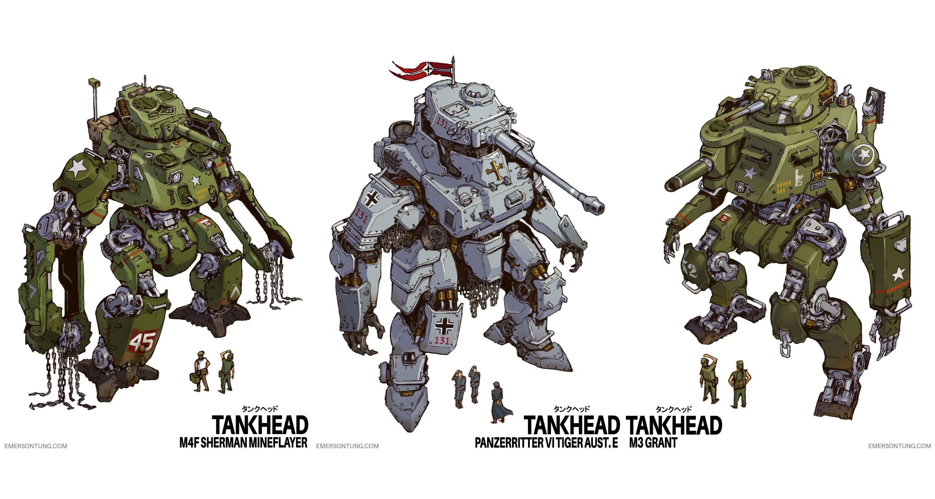 What If World War Two Tanks, But Also Mechs