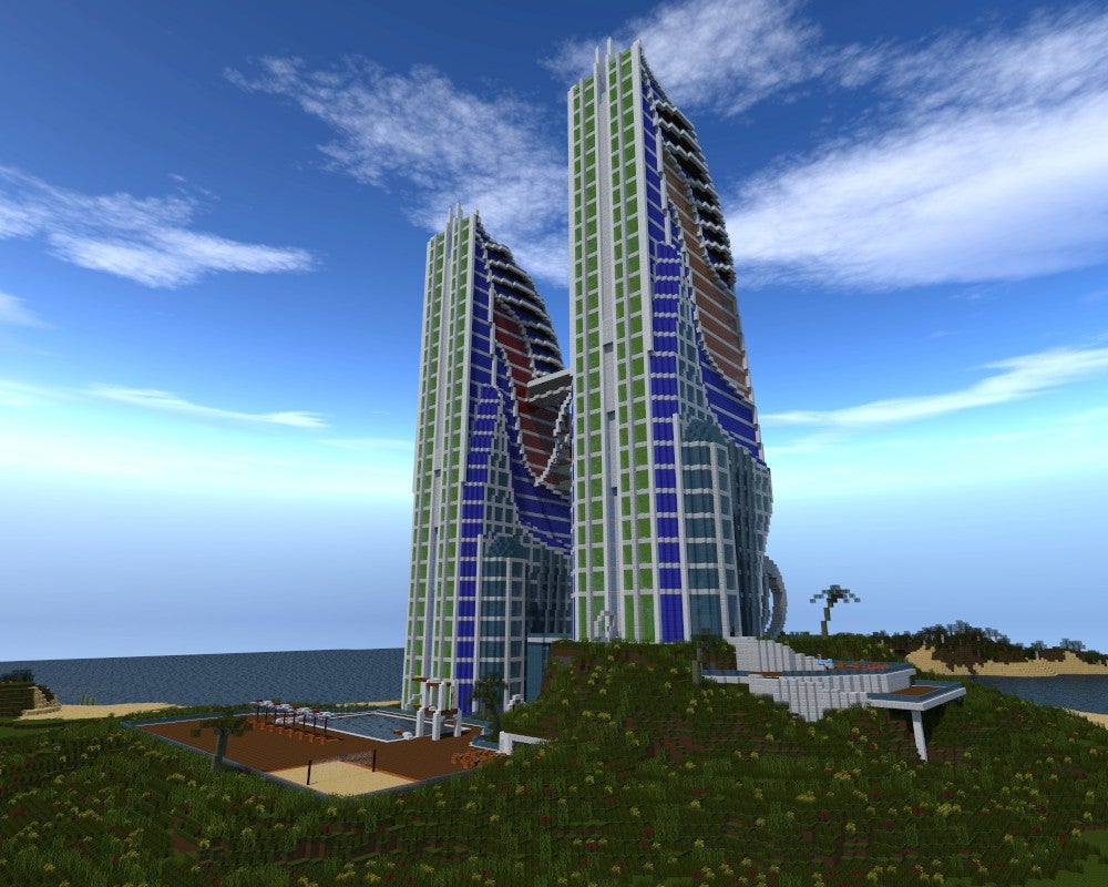 This Minecraft Build Wasn't Inspired By A Real Hotel | Kotaku Australia