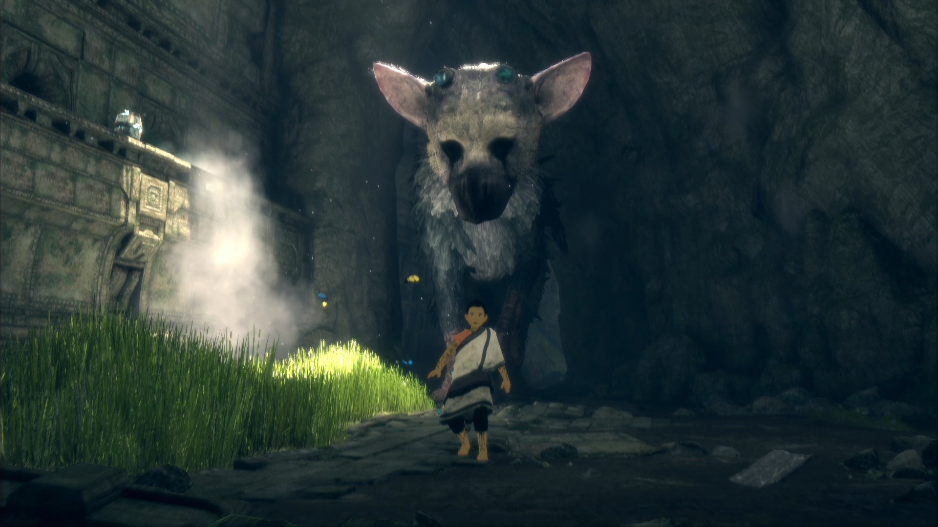 Игра the last guardian. The last Guardian. Трико зе ласт Гардиан. Трику the last Guardian. Игра the last Guardian ps4.