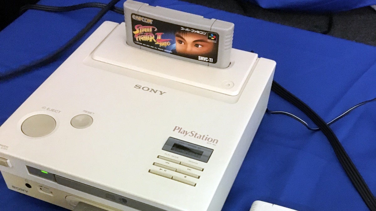 nintendo playstation prototype