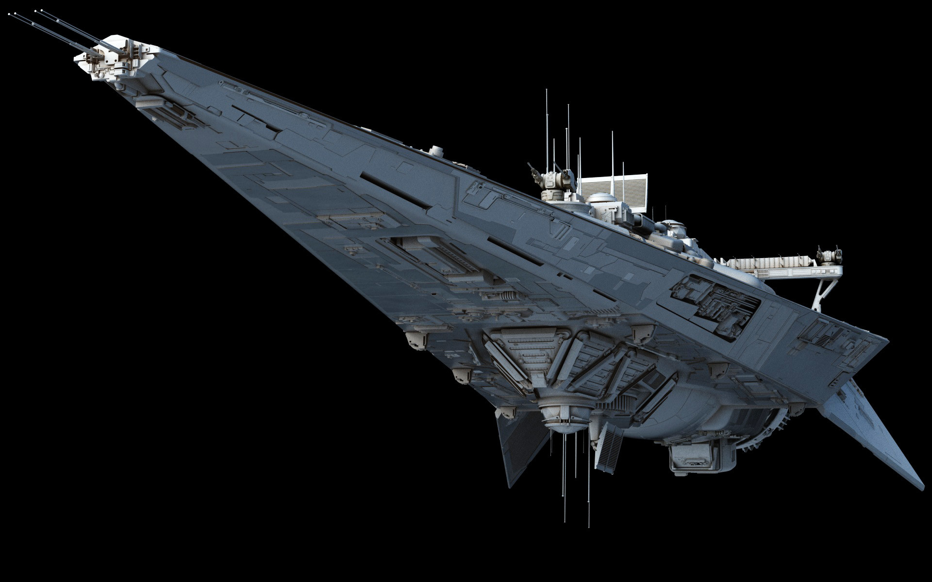 Fine Art The Big Beautiful Ships Of Star Wars Kotaku Australia