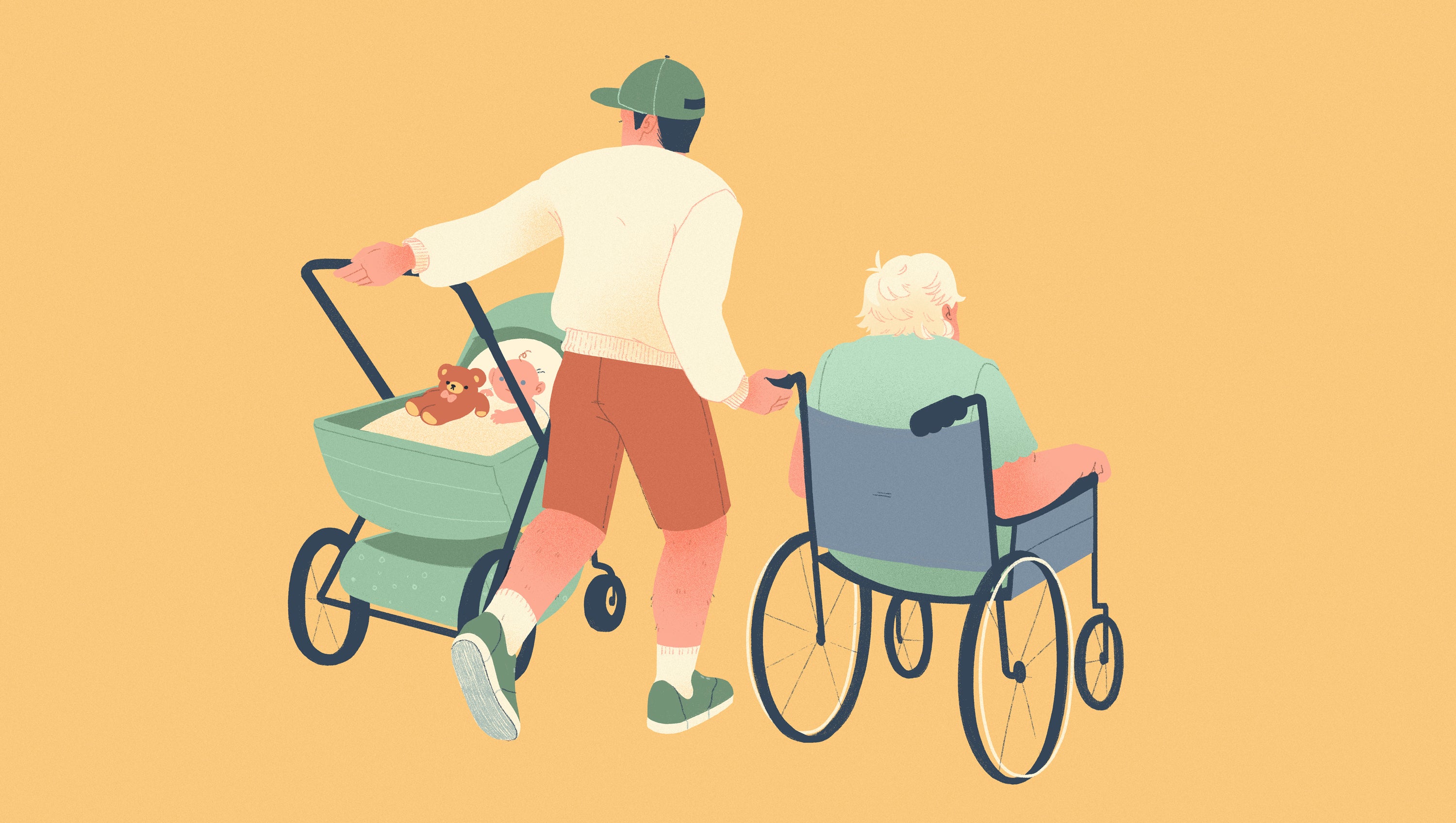 How To Balance Parenting And Elderly Caregiving