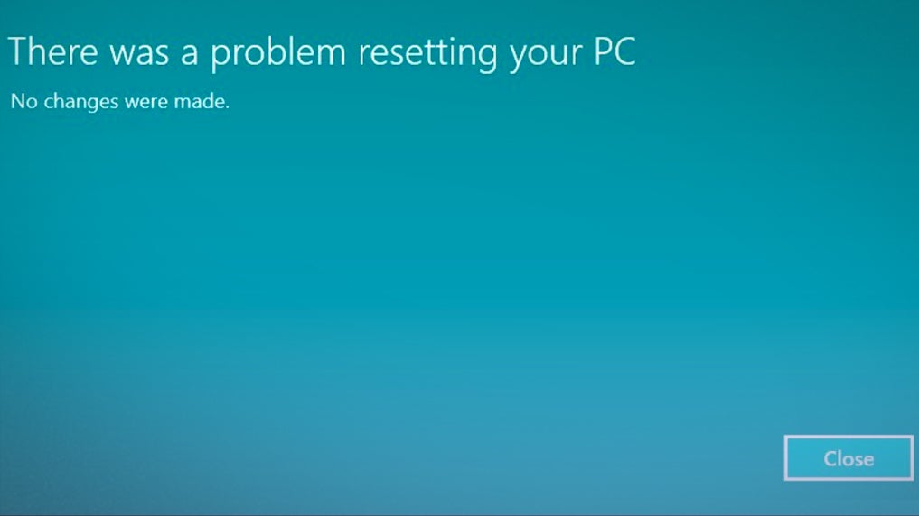 How To ‘Refresh’ Your PC When Windows Says There’s A Problem