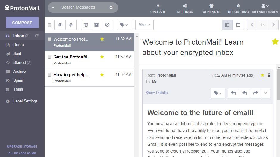 proton email service how it works