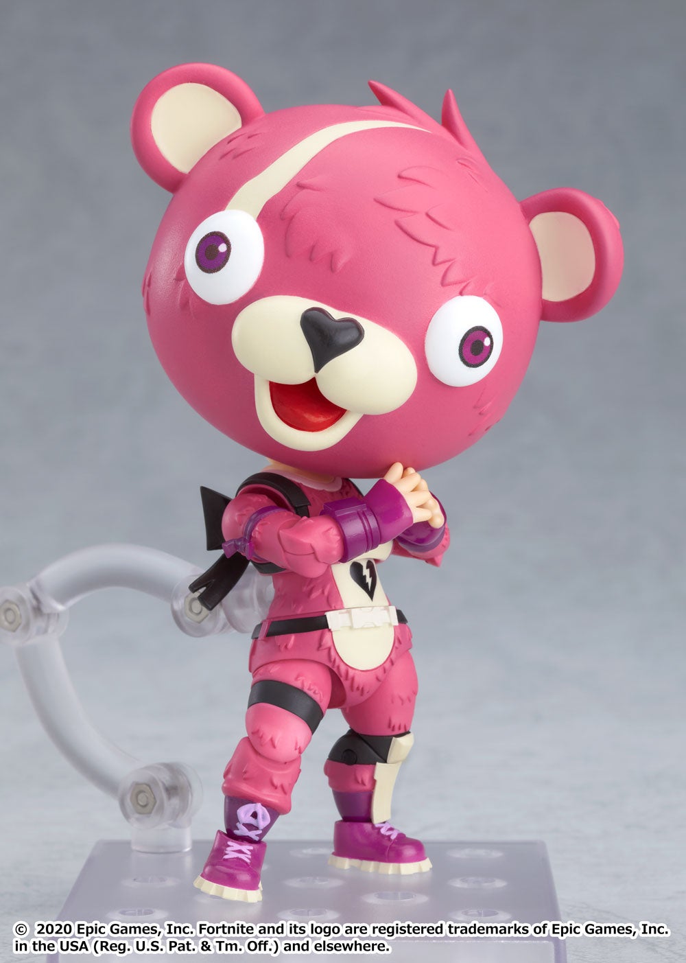 fortnite pink bear figure