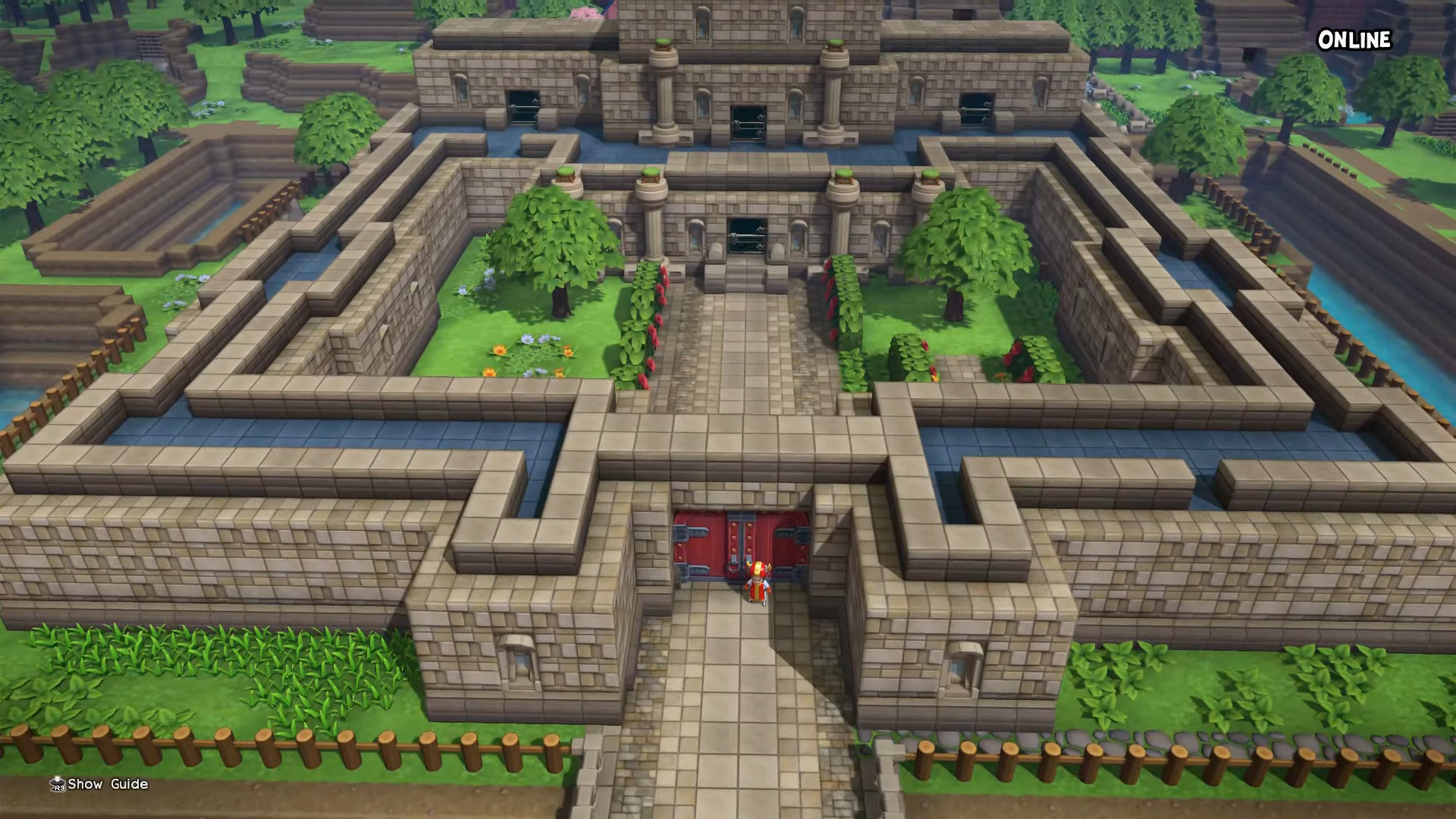 Guy Builds Incredible Replica Of Link To The Past In Dragon Quest Builders 2