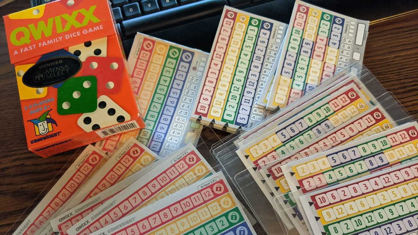 Laminate Score Sheets For Your Favourite Games So You Can Reuse Them