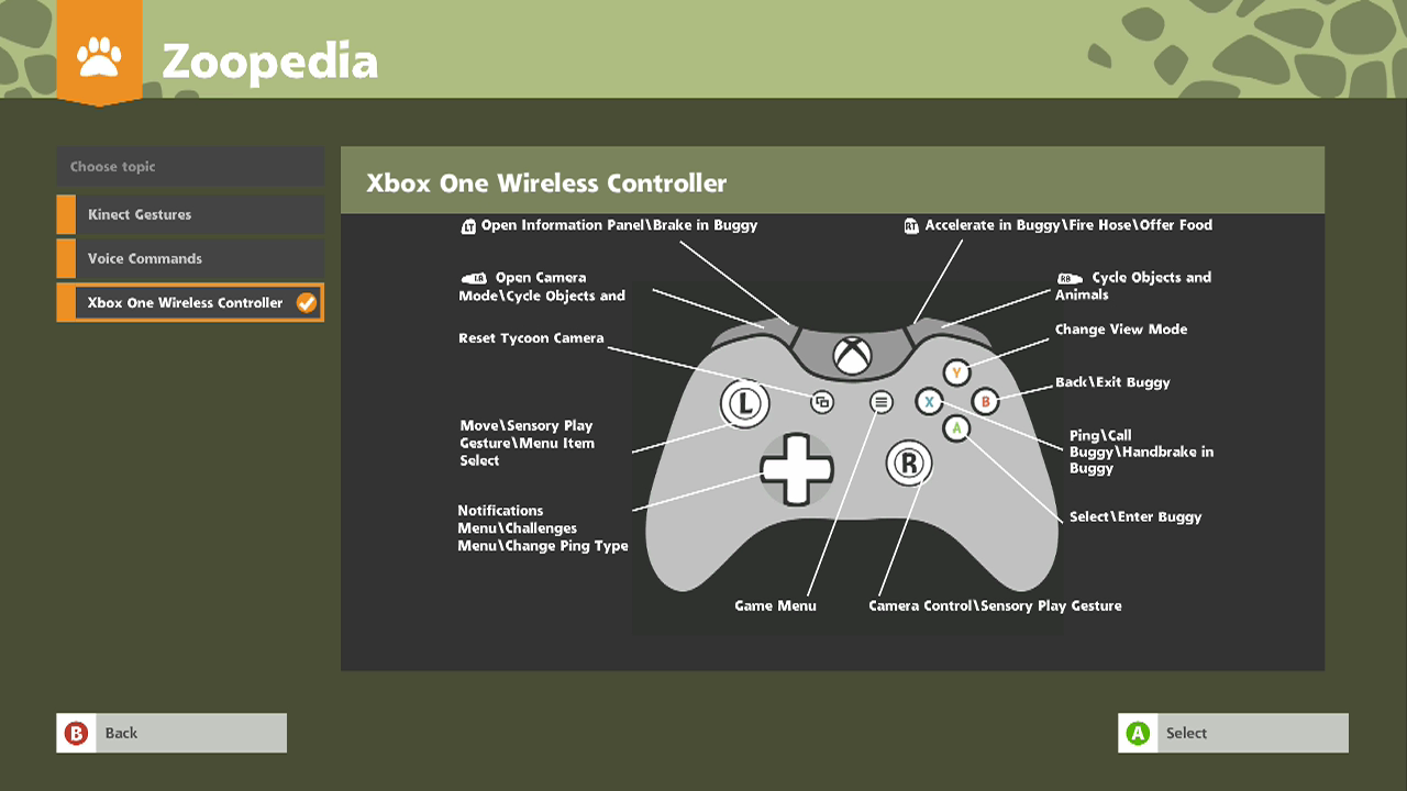 cleo menu xbox controls