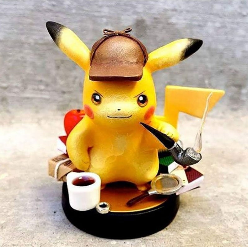 Look At This Custom Detective Pikachu Amiibo