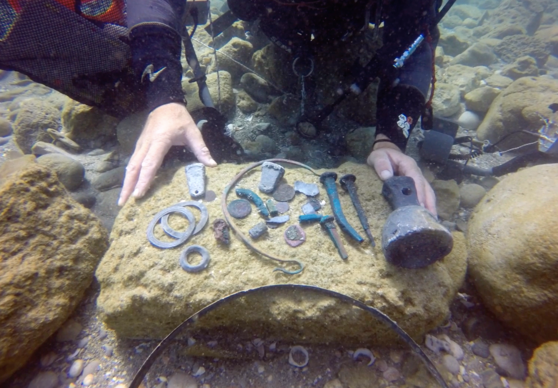 Divers Discovered An Ancient Roman Treasure Trove Inside An Untouched