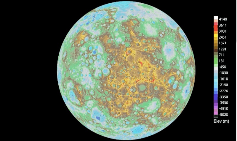 This Map Of Mercury Is Perfect For Interplanetary Roadtrip Planning ...