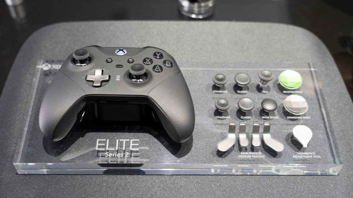 elite controller series 2 white
