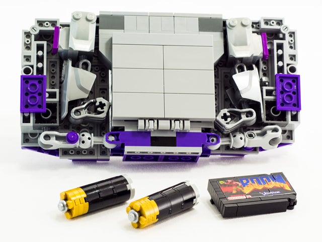 Kickass LEGO Transformer Turns Into a Game Boy Advance