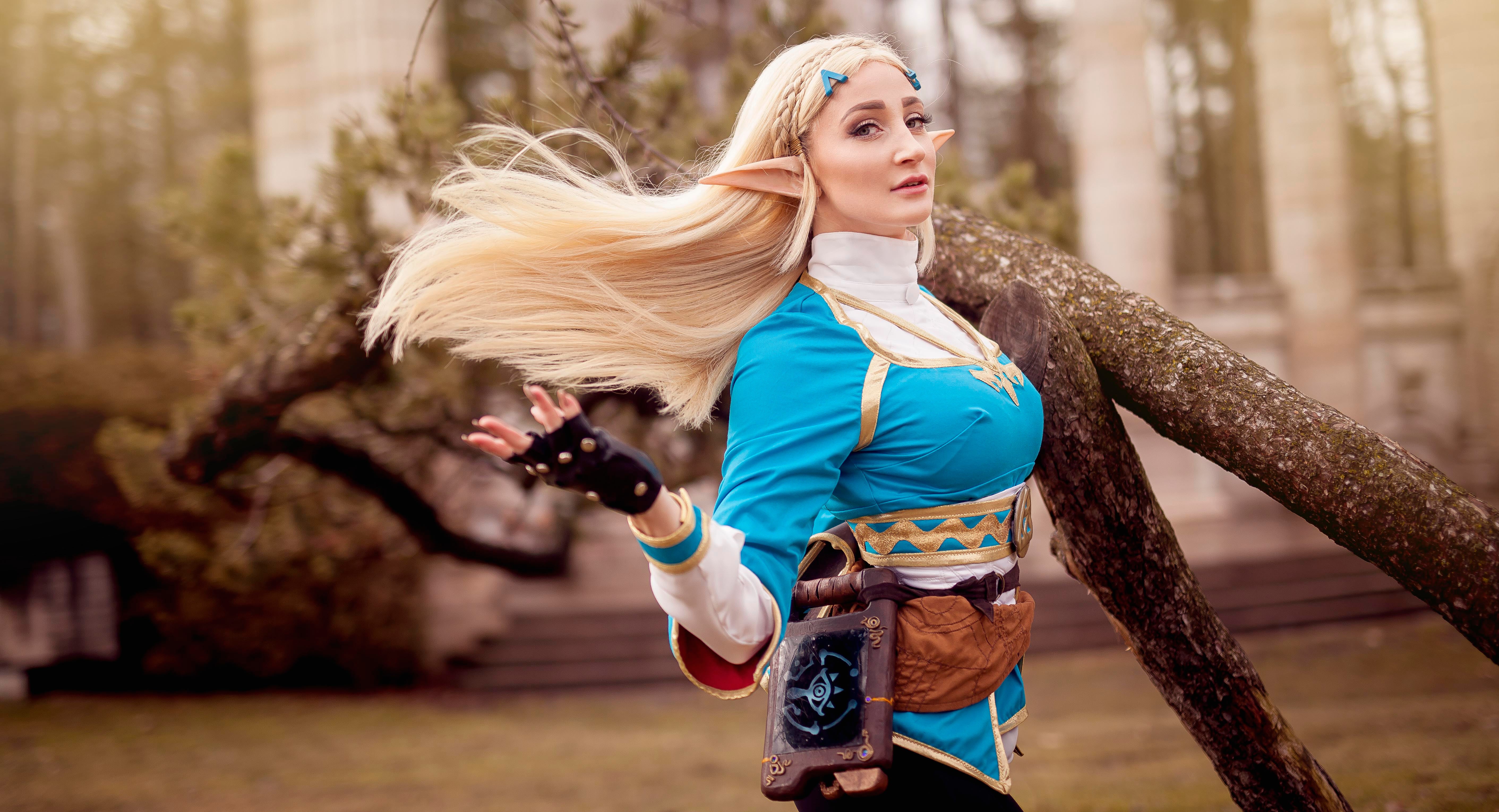 breath of the wild zelda cosplay