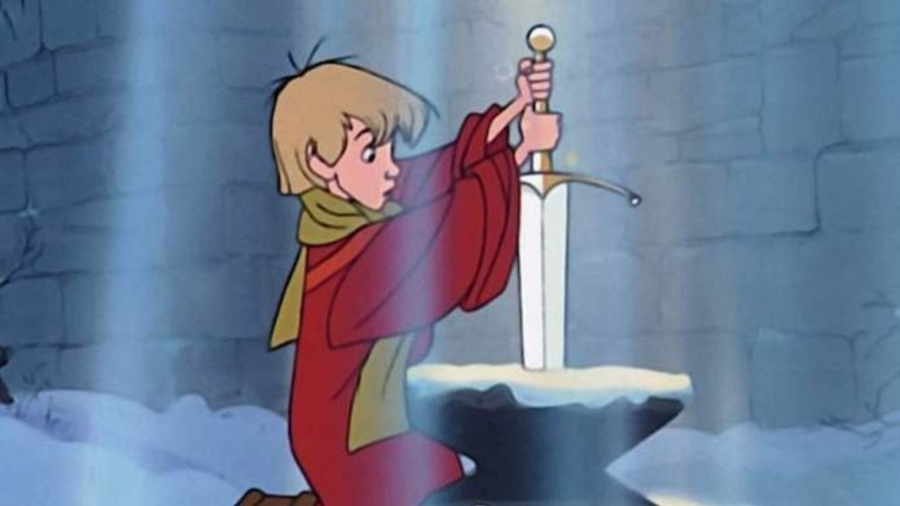 Aspiring King Arthur Rips Disneyland S Excalibur From Its