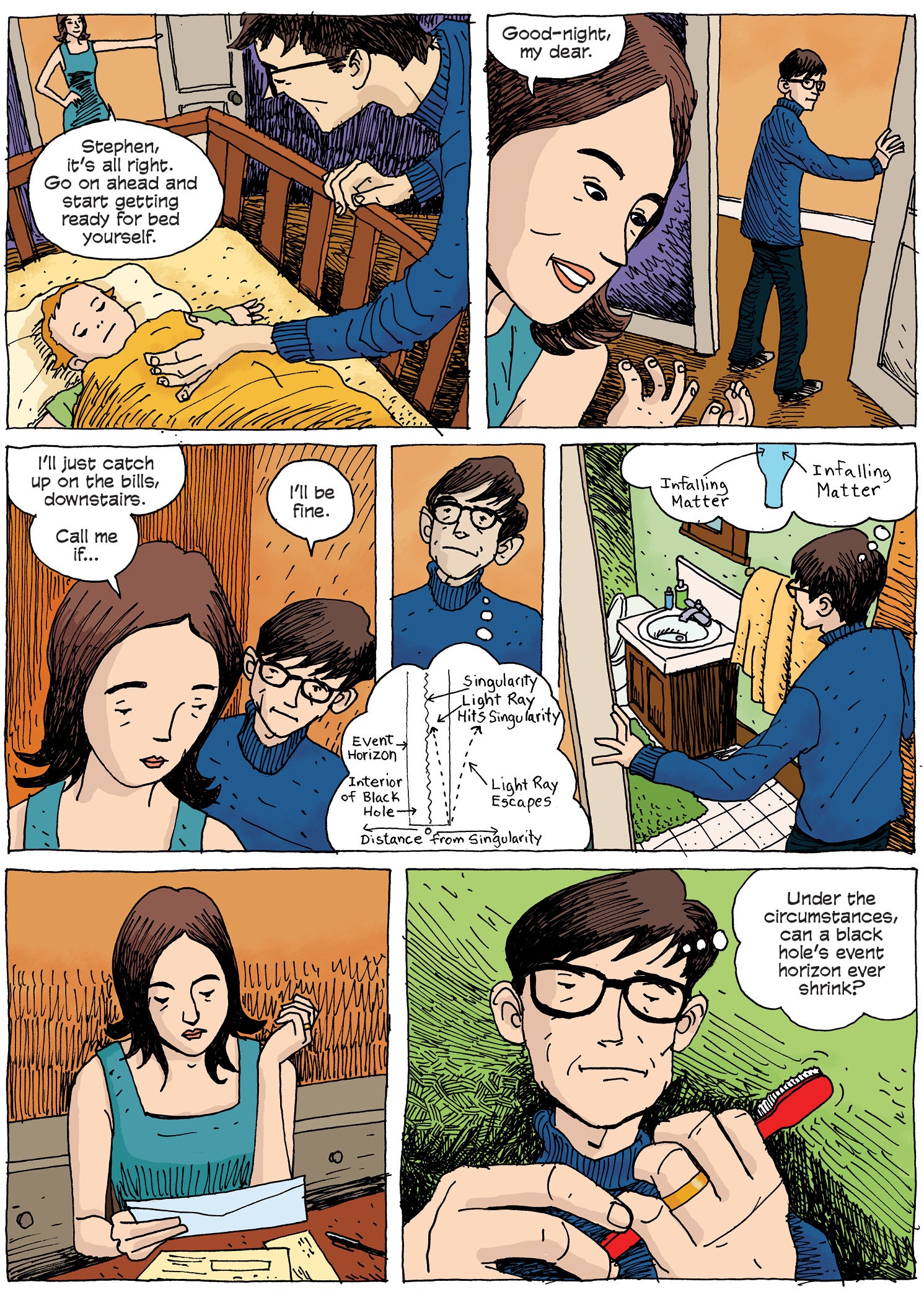 Stephen Hawking's Graphic Novel Biography Shows How He Saw The World