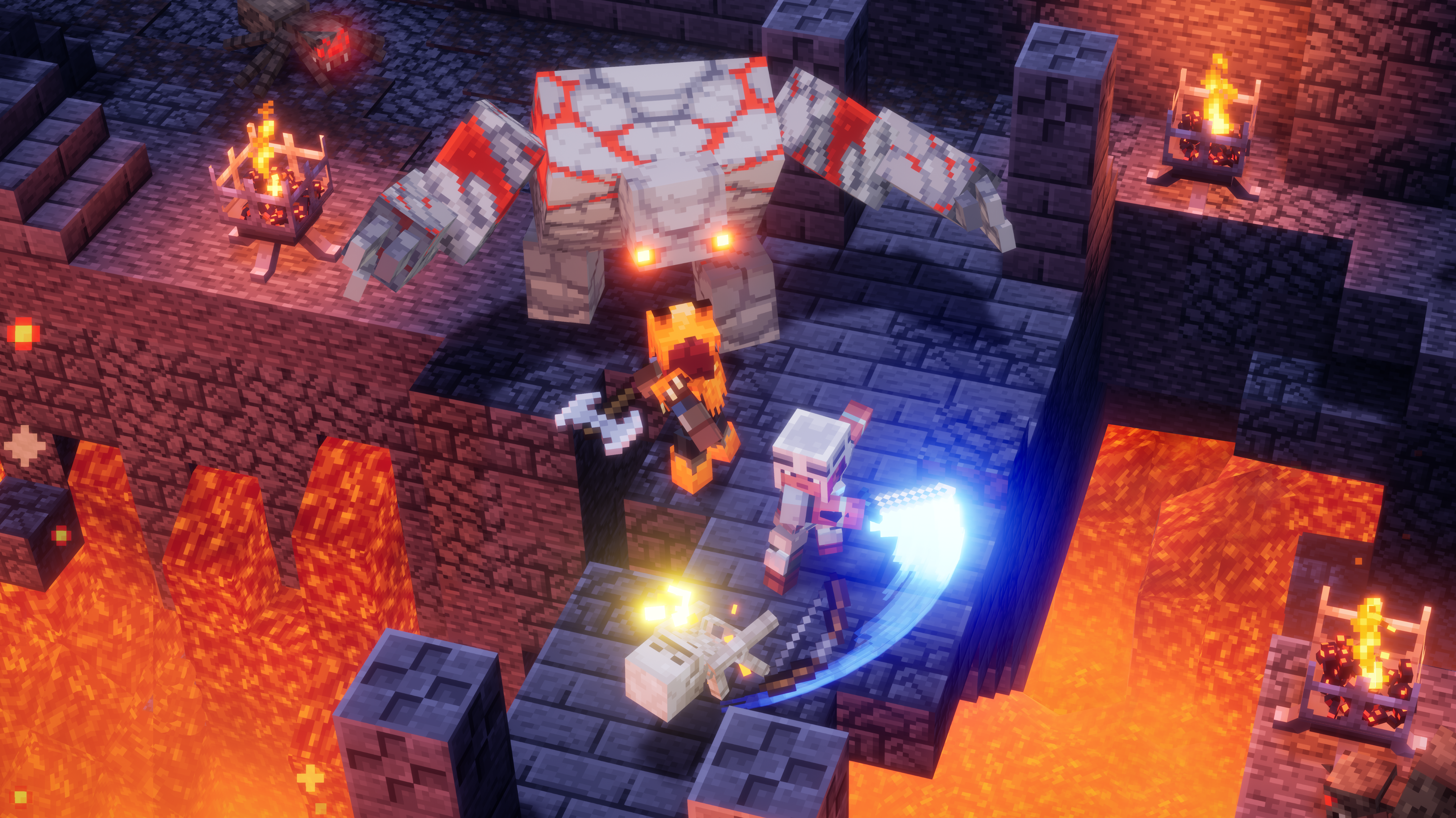 Minecraft Dungeons Is A Fun But Stripped-Down Dungeon Brawler