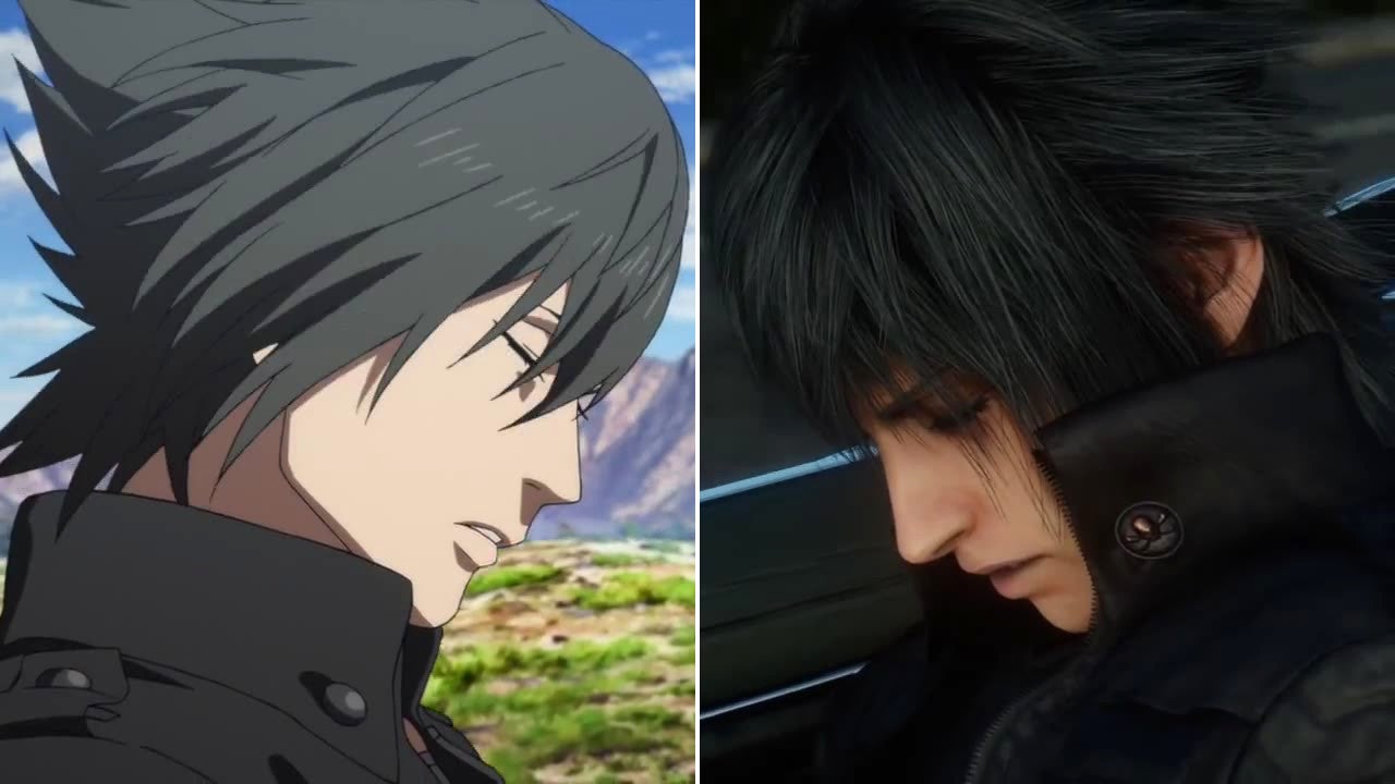 The Final Fantasy XV Anime Compared With The Game