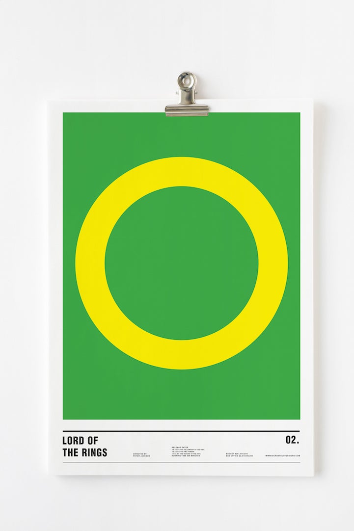 These clever movie posters are made using only circles