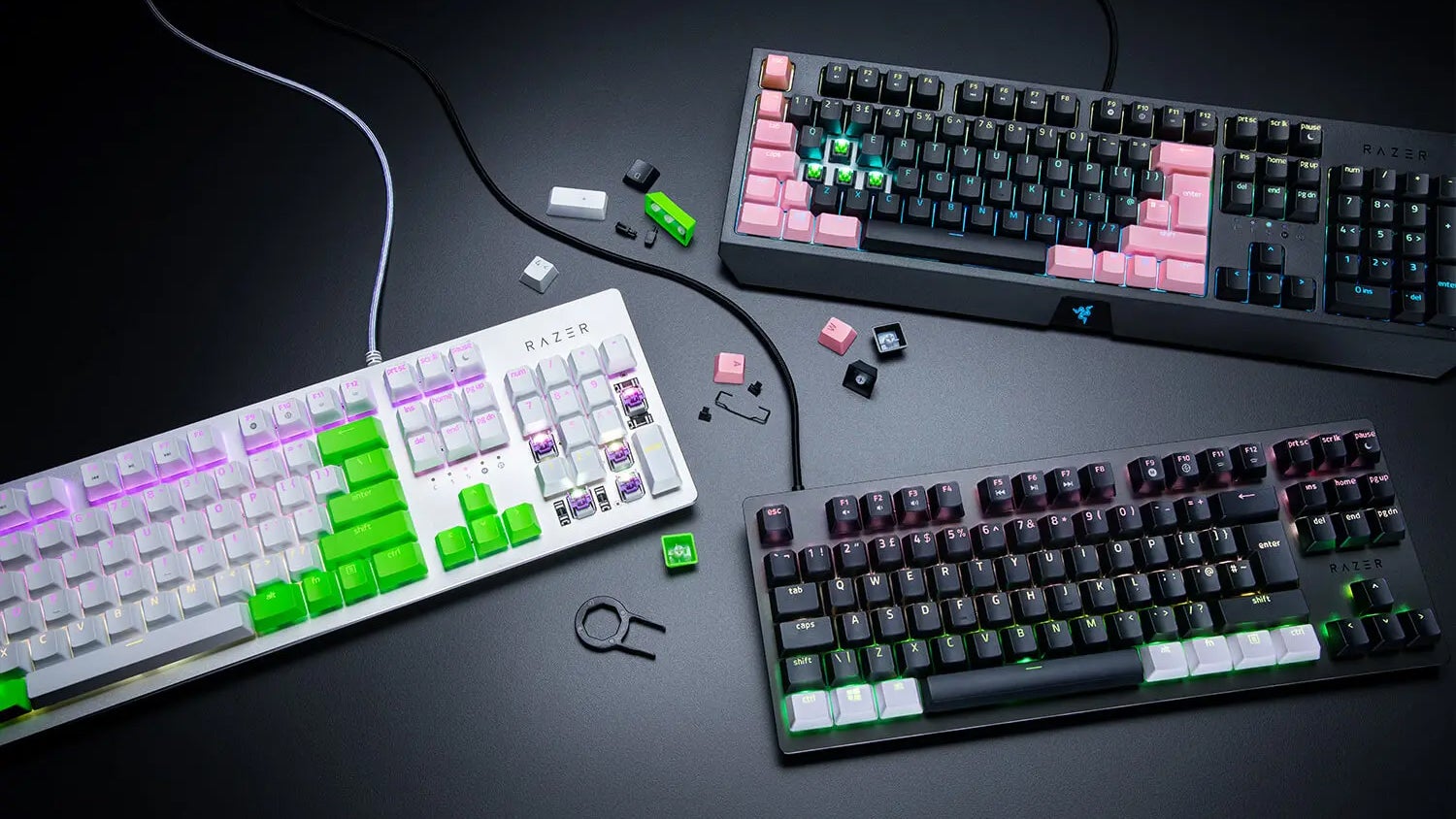 Razer’s Keycap Upgrade Kits Are An Easy Way To Make A Keyboard Pretty