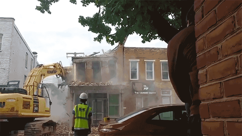 Demolition Crew Gets Accidentally Overzealous, Knocks Down Wrong Building