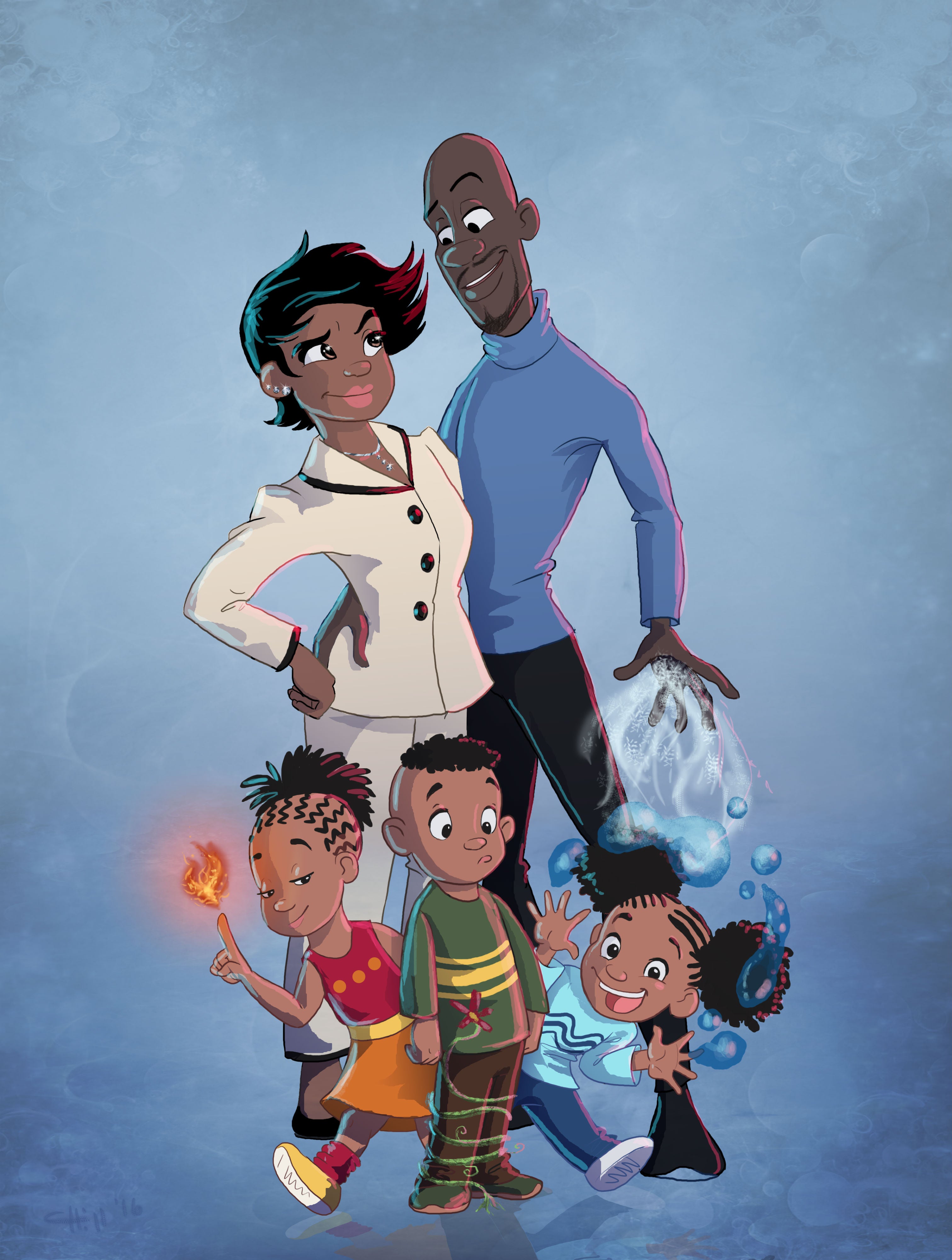 Frozone's Wife And Kids Come To Life In This Incredibles ...