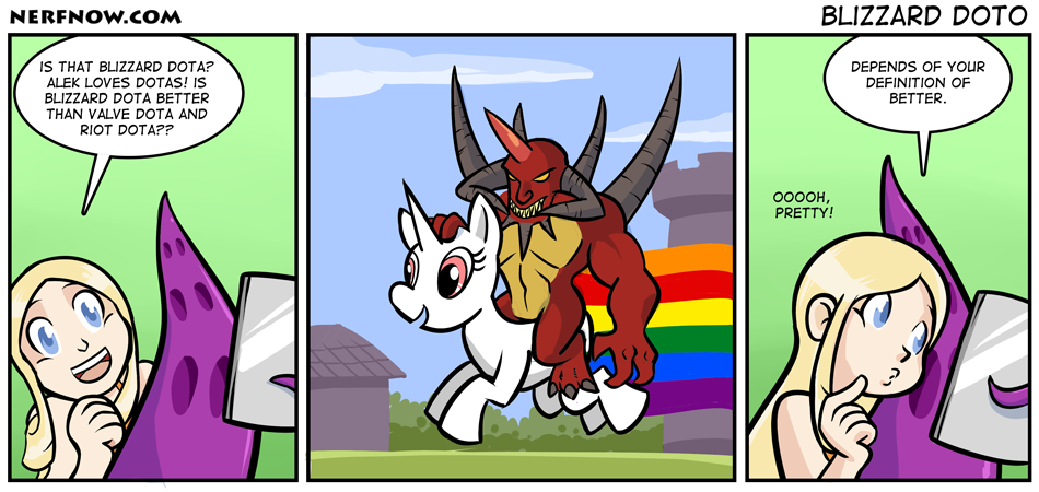 Sunday Comics: A Time And Place For Rainbow Ponies