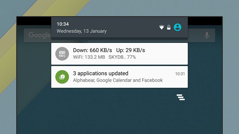 Display Your Connection Speed In Android’s Status Bar