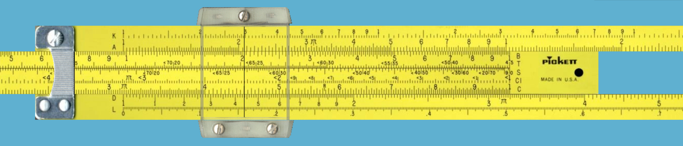 How to use a slide rule