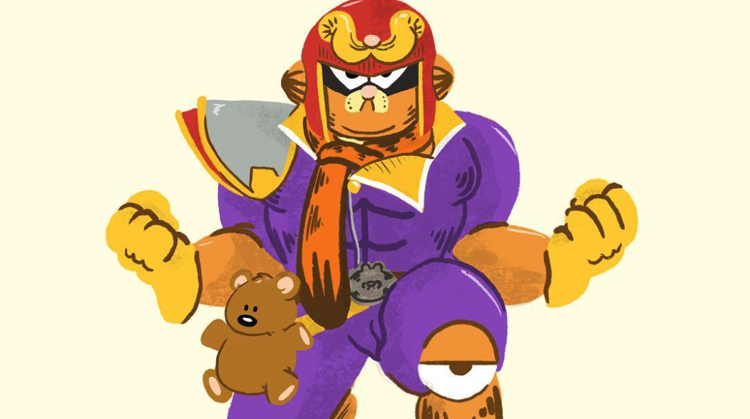Smash Bros. Characters Reimagined In Garfield’s Image