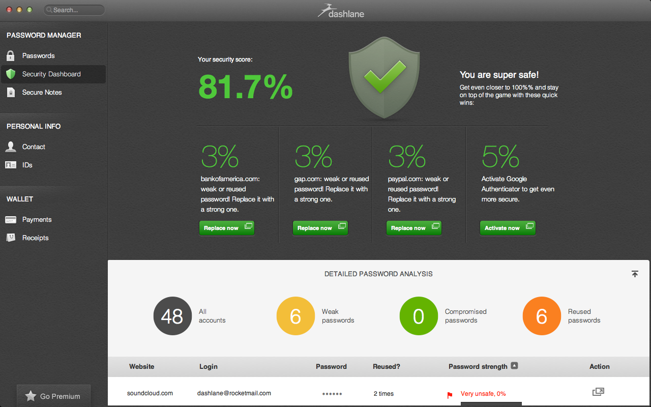 dashlane safari plugin