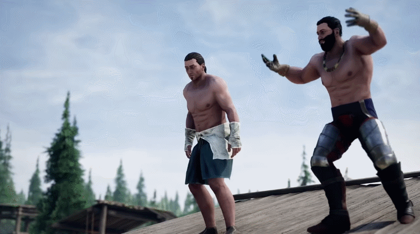 Two Mordhau Players Wreck Opponents Without Using Weapons Or Wearing Shirts