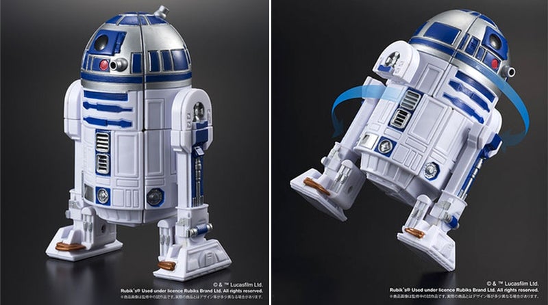 Putting This Rubik’s Cube R2-D2 Back Together Is Harder Than Fixing A Real Droid