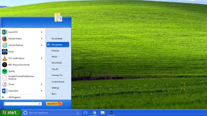 how to make windows 10 look like windows xp themes