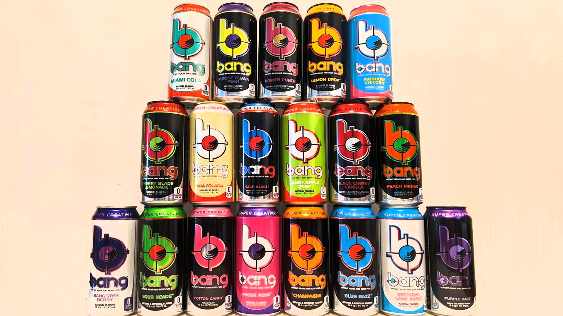 19 Flavours Of Bang Energy Reviewed (And Then Mixed Together)