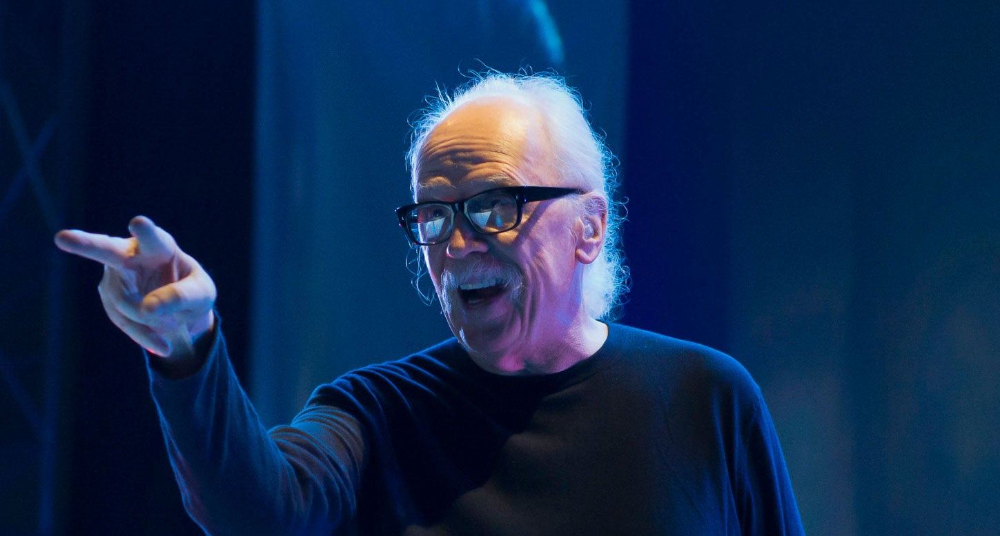 Trent Reznor does John Carpenter's Halloween theme and it's wonderful