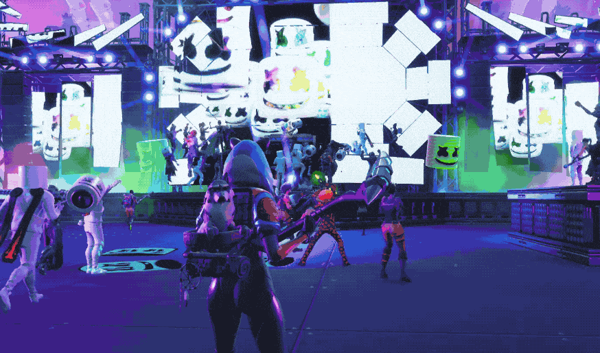 fortnite had an in game marshmello concert and it was actually pretty great - marshmello fortnite dance name