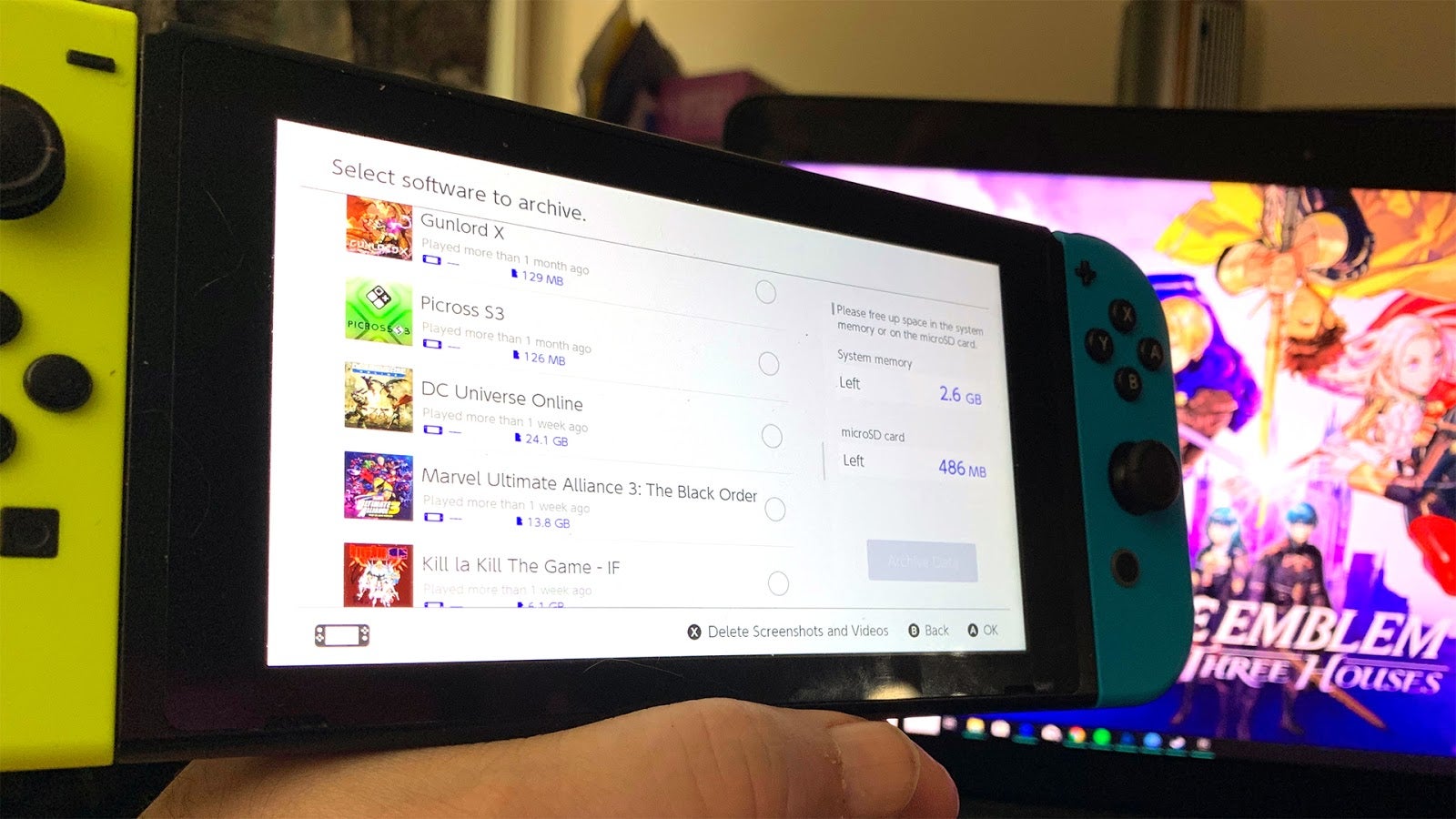 Choosing Which Switch Games To Delete For Space Causes Me Deep Dread