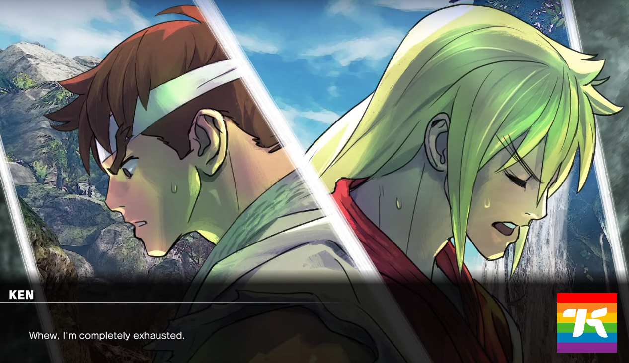 The Street Fighter 5 Tutorial Has Me Convinced Ryu And Ken Hooked Up