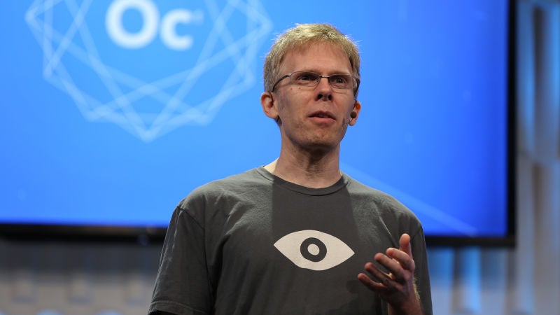 Oculus Rift’s John Carmack Is Stepping Down From His Role As CTO Of The VR Company To Try Something