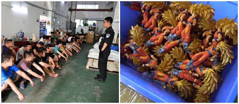 One Million Fake Toys And Figures Seized In China