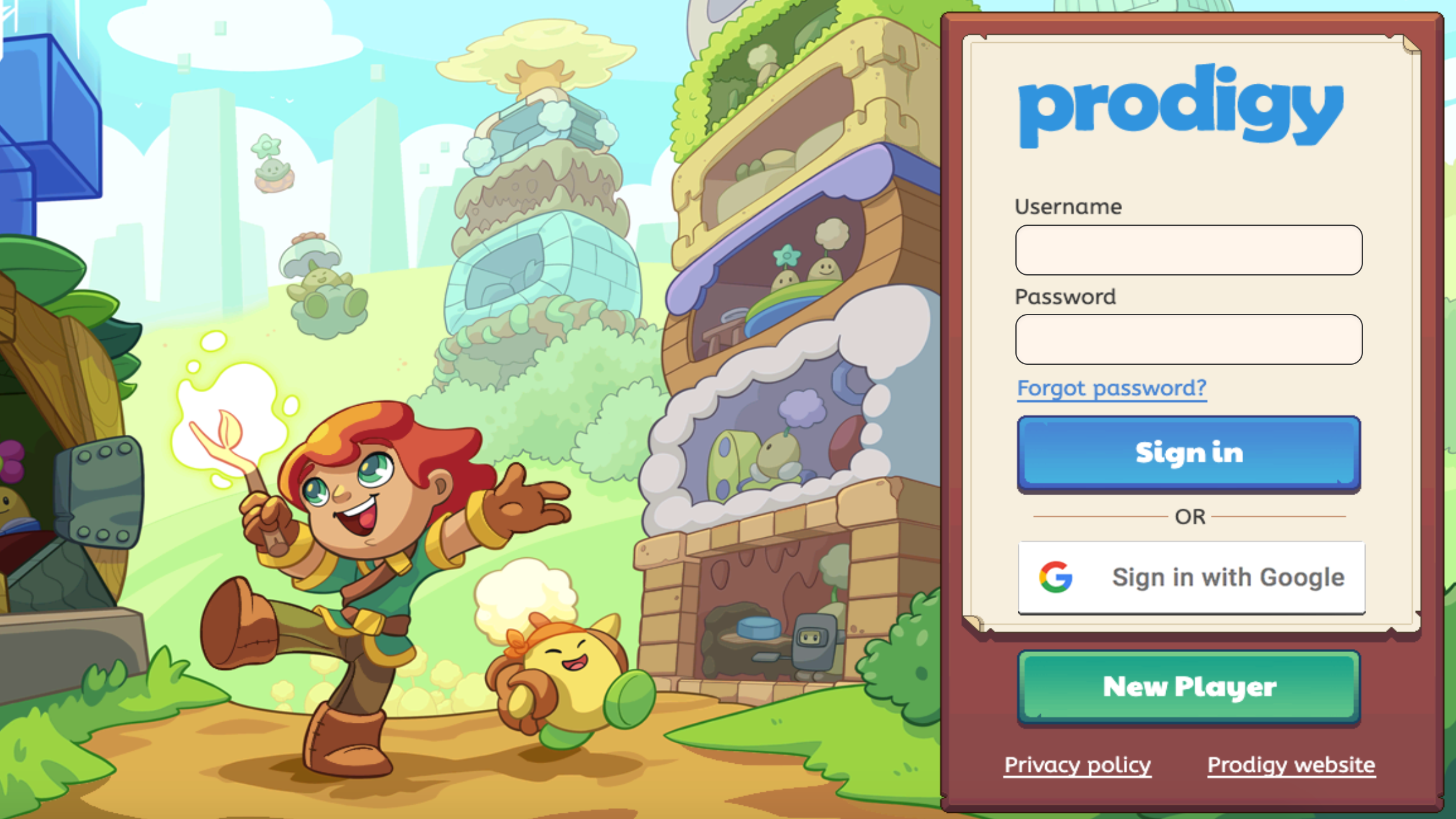 what is prodigy math game