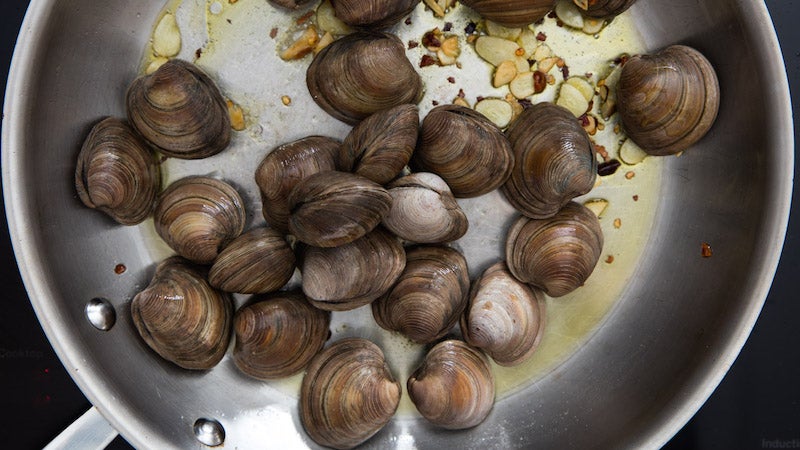 ‘Purge’ Clams Before Cooking To Get All The Sand And Grit Out Of Them