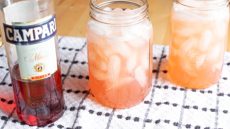 Think Pink With A Campari-Spiked Shandy