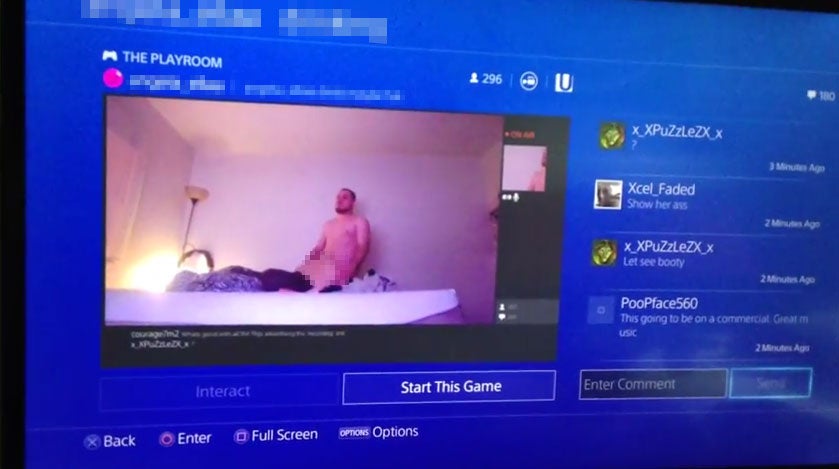 839px x 469px - NSFW: Hey Sony, People Are Having Sex Live On The PS4 ...