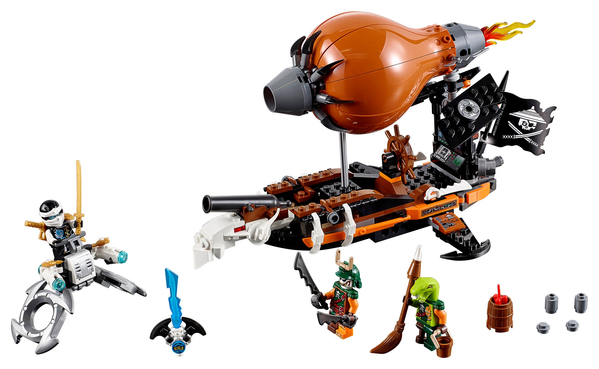 LEGO Ninjago Takes To The Skies With 7 New Sets | Kotaku ...
